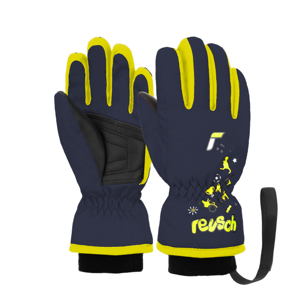 Reusch Kids 6285105 4955 blue yellow 1